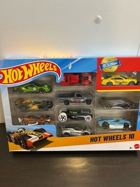 Mattel Hot Wheels 10-Car Gift Pack 1:64 scale
